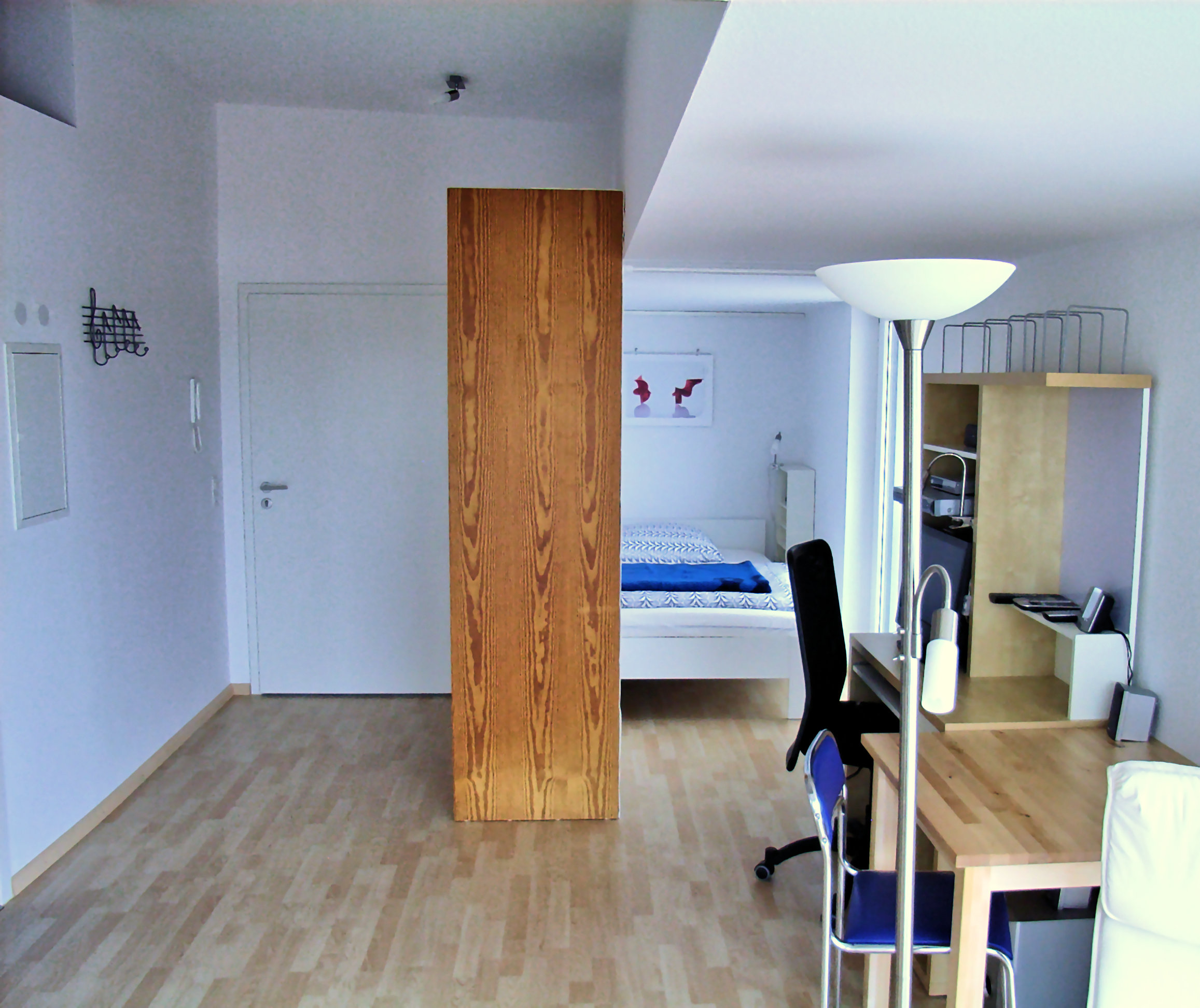 Arbeits- und Schlafbereich